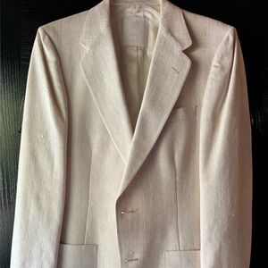 Vintage Lanvin white cream Blazer